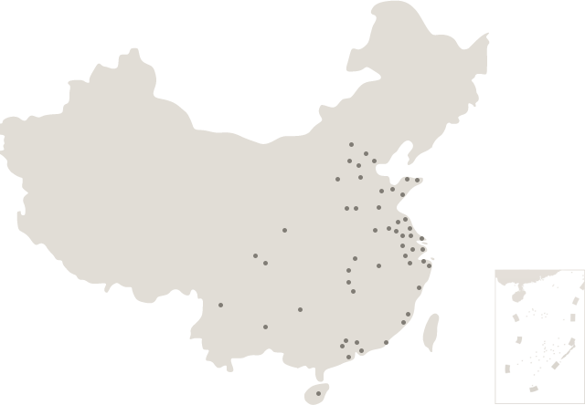 map of China